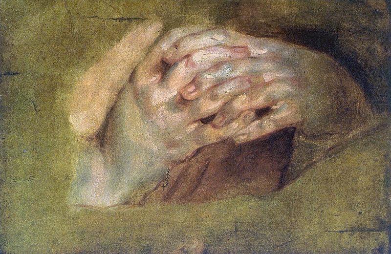 Peter Paul Rubens Praying Hands oil painting picture